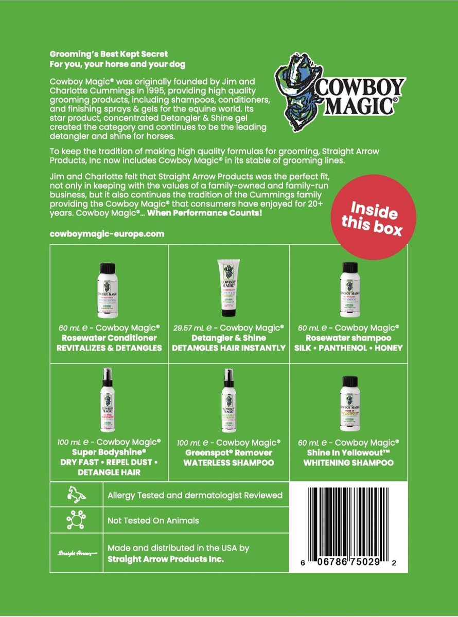 Cowboy Magic Grooming Kit - Geschenkset