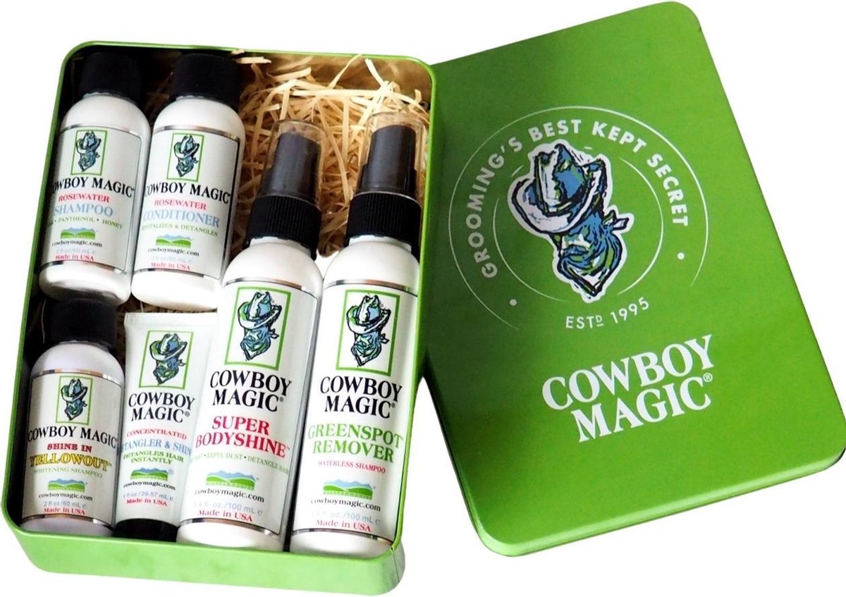 Cowboy Magic Grooming Kit - Geschenkset